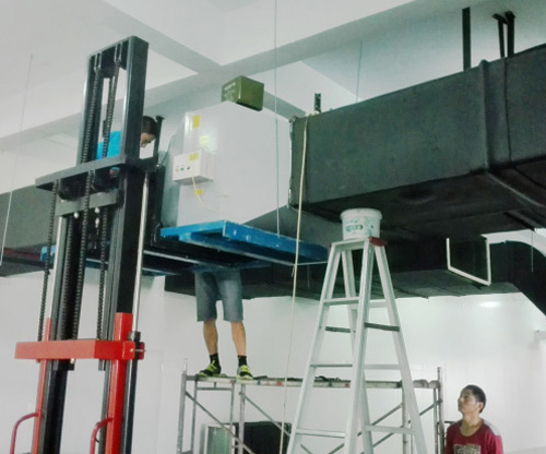 潜江送风主管道杀菌消毒装置